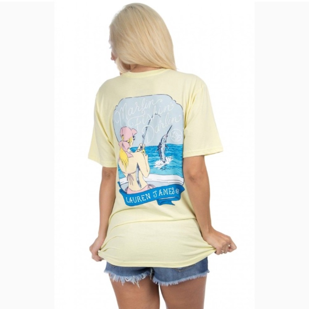 EUC Lauren James Marlin White Tee